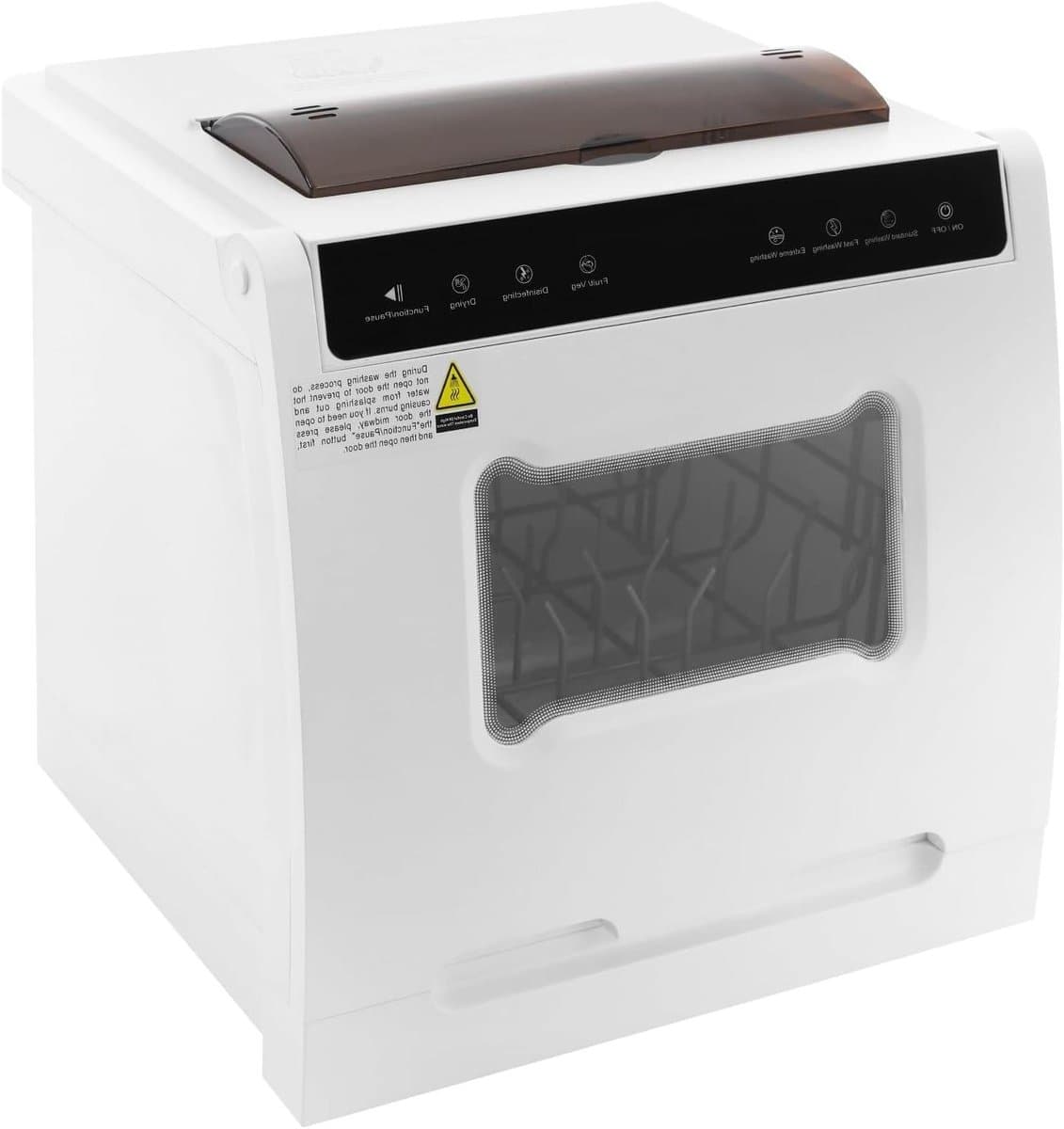 Tafelvaatwasser - Mini vaatwasser - Keuken Gemak - 360 Graden Reiniging - 46 x 41 x 46 cm - Wit — afbeelding 1