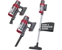 CLEANmaxx 2-in-1 accu-cycloonstofzuiger, draadloze hand- en vloerstofzuiger met sterke 22,2 V Li-ion accu, tot 38 minuten looptijd en 12 kPa zuigvermogen, EPA-11-filter en 800 ml capaciteit