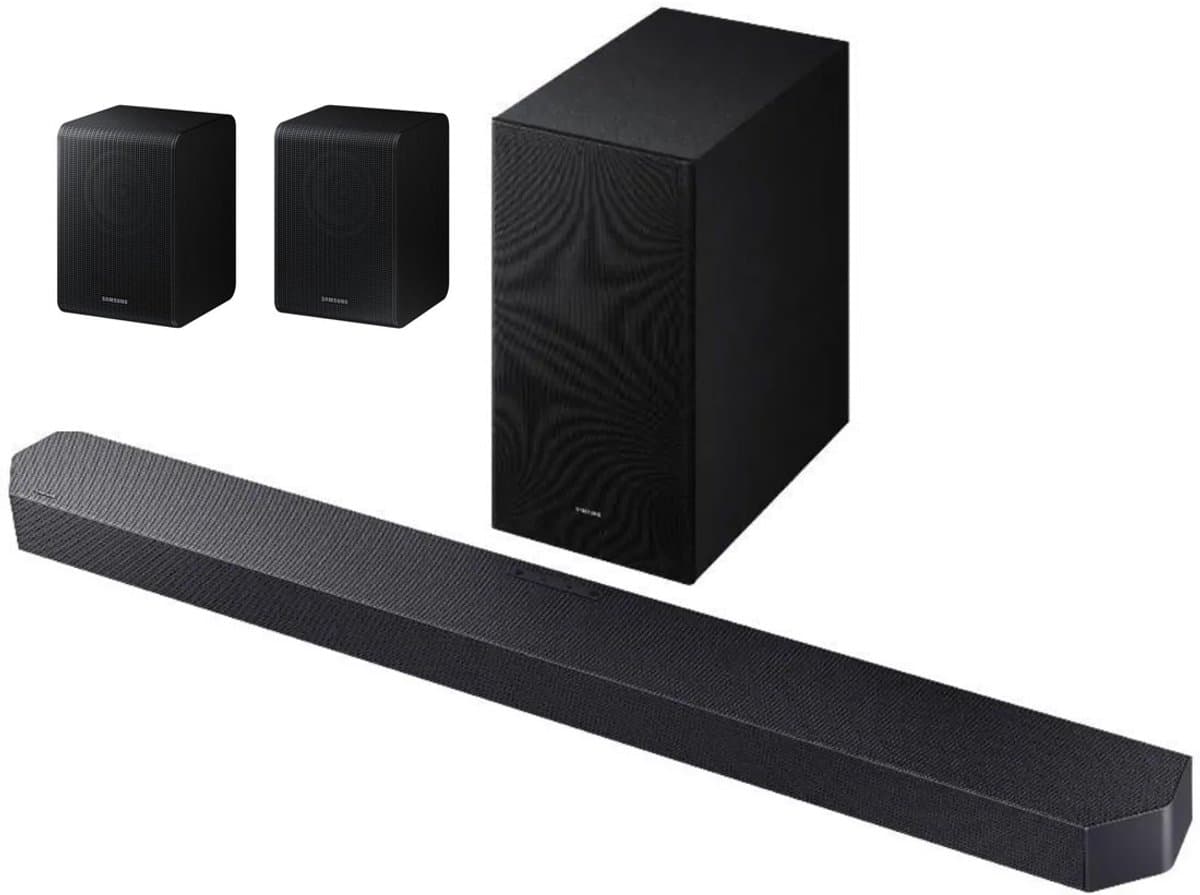 Samsung HW-Q600F Soundbar + SWA-9250S Surroundspeakers - Zwart — afbeelding 1