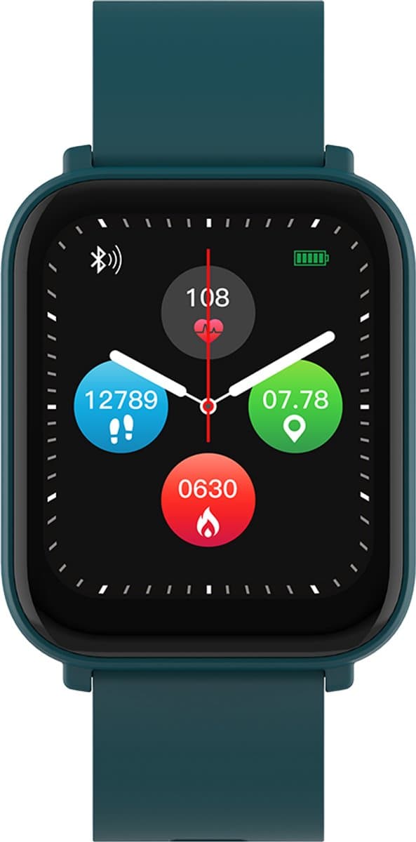 Canyon Easy Serie - Smartwatch - 1,7” IPS Display - Activiteitstracking - Groen — afbeelding 1