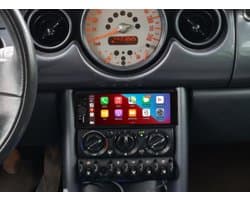 Autoradio 2/64GB met Carplay en Android auto | Geschikt voor Mini Cooper 2000-2007 | Radio scherm met Navigatie | 2000 2001 2002 2003 2004 2005 2006 2007 | R50 R52 R53