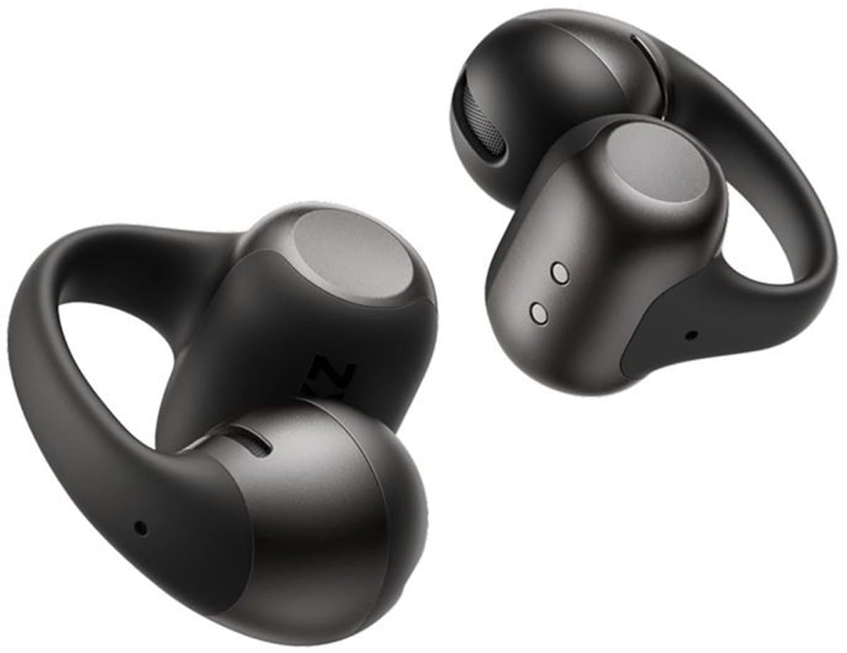 Shokz OpenDots 2 Open-ear Clip-on Oortjes – Dolby Audio – Draadloze Oordopjes – Zwart — afbeelding 1