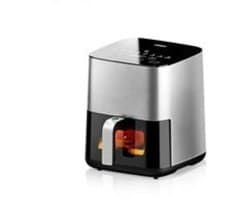 Questyr - 5L Airfryer - Miui-Cyclone Tech - elektrische heteluchtfriteuse - olieloze kookpan met aanraakbediening - antiaanbakmand