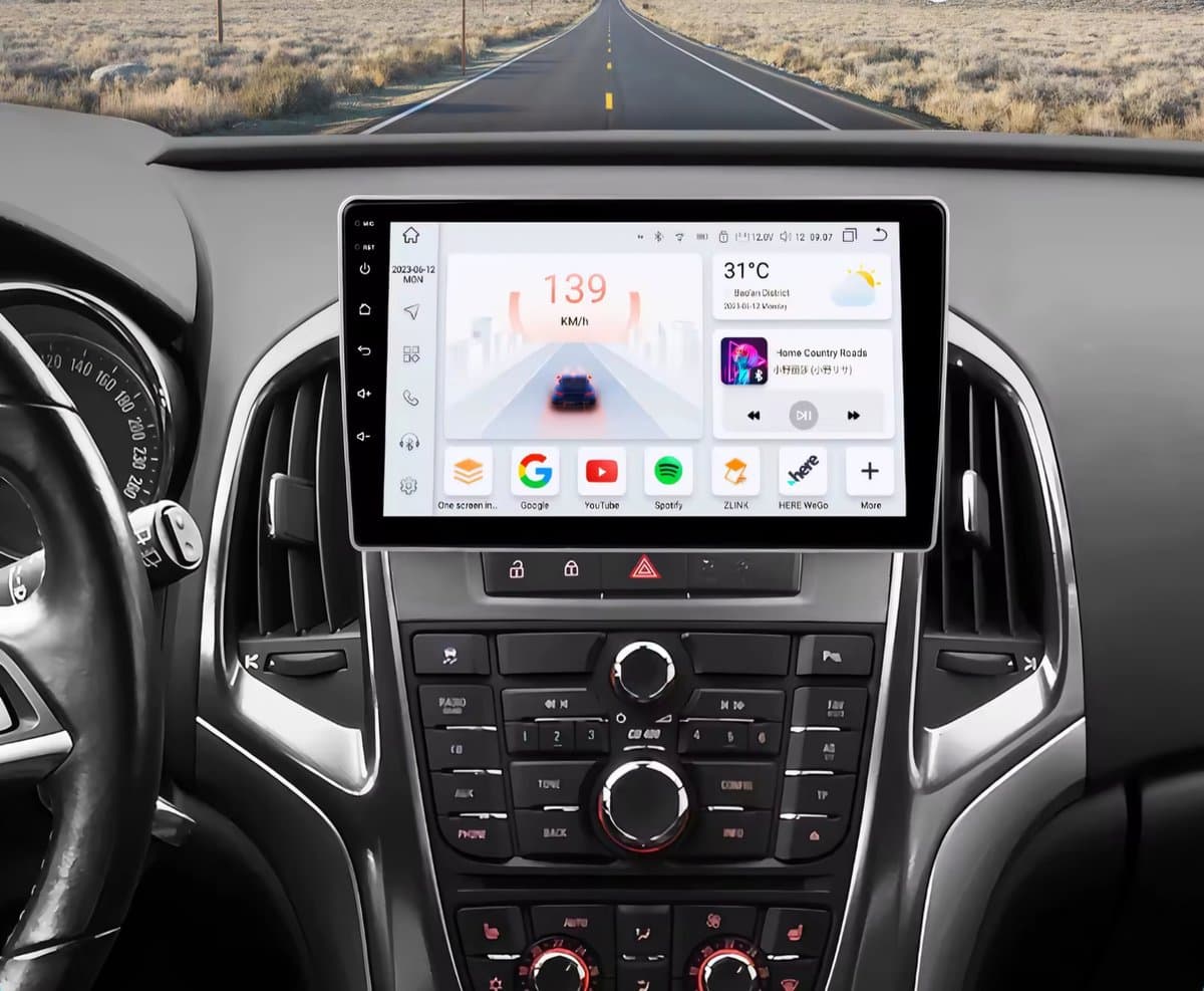 geschikt voor Opel Astra J / Cascada 2009 - 2016 | 4GB & 32GB | Carplay & Android auto | Autoradio met Navigatie | Radio scherm | 2009 2010 2011 2012 2013 2014 2015 2016 — afbeelding 1