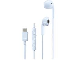 JVC HA-FR17UC - In-Ear USB-C Stereo Headset + Remote - Blauw