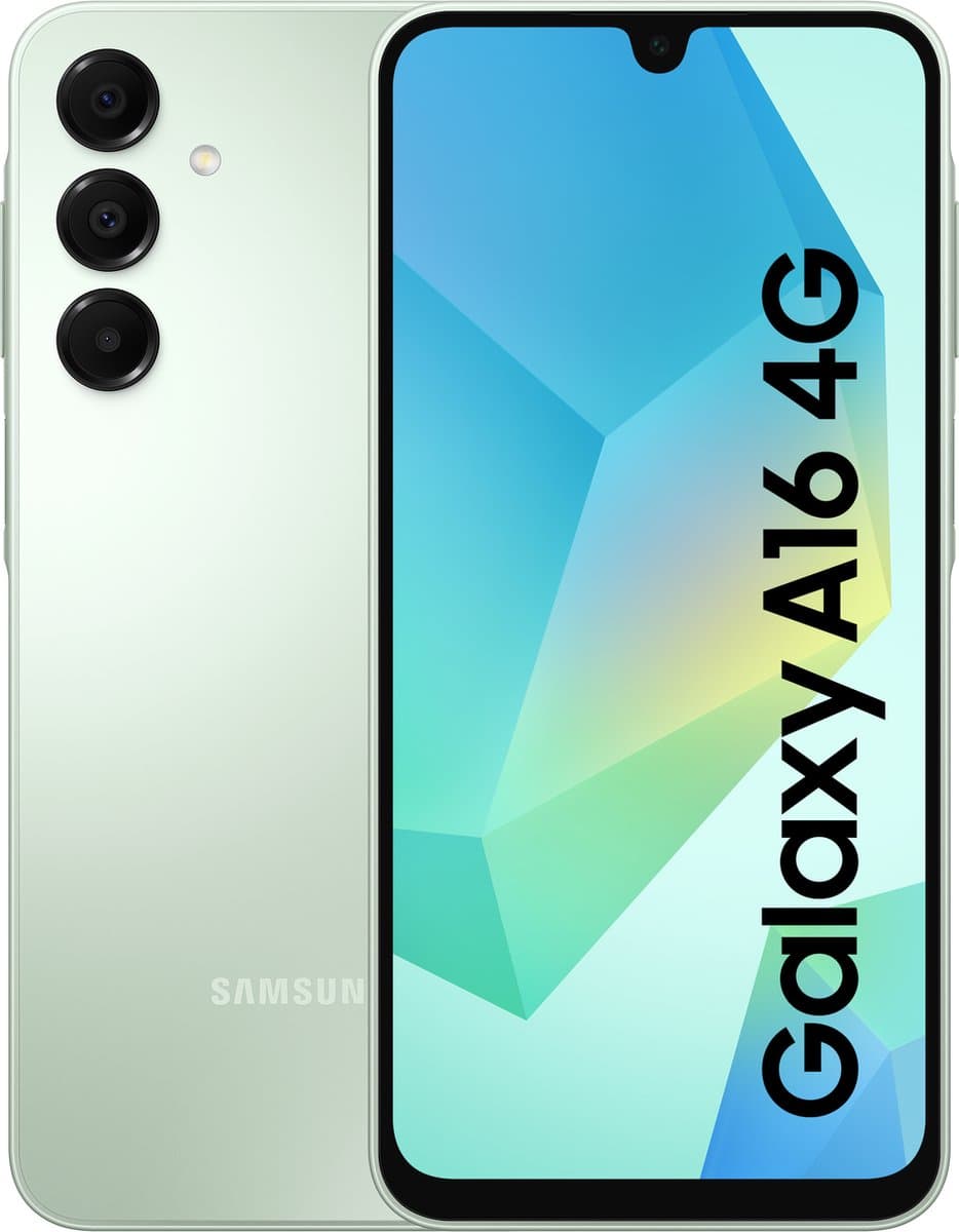 SAMSUNG Galaxy A16 4G (LTE) - 128GB - Light Green - 128 GB Groen — afbeelding 1