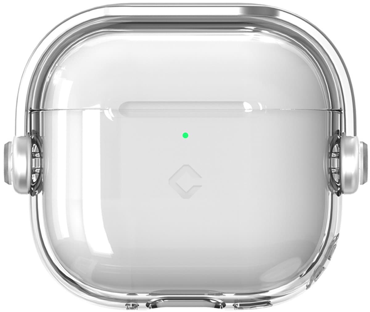 Coverzs TPU & PC clear case geschikt voor AirPods 4 - Doorzichtig beschermhoesje - Optimale bescherming — afbeelding 1