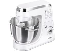 Professionele Keukenmachine met Planetaire Mixer, 1000W en 2 RVS/Kunststof Kommen (4.2L)