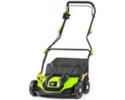 Elektrische Verticuteermachine – Gazonverticuteerder – Mosverwijderaar – Gazonhark – Grasmaaier – 1300 W Motor – Maaibreedte 320 mm – 40 L Opvangbak – Verstelbare Handgreep – Variabele Snijdiepte