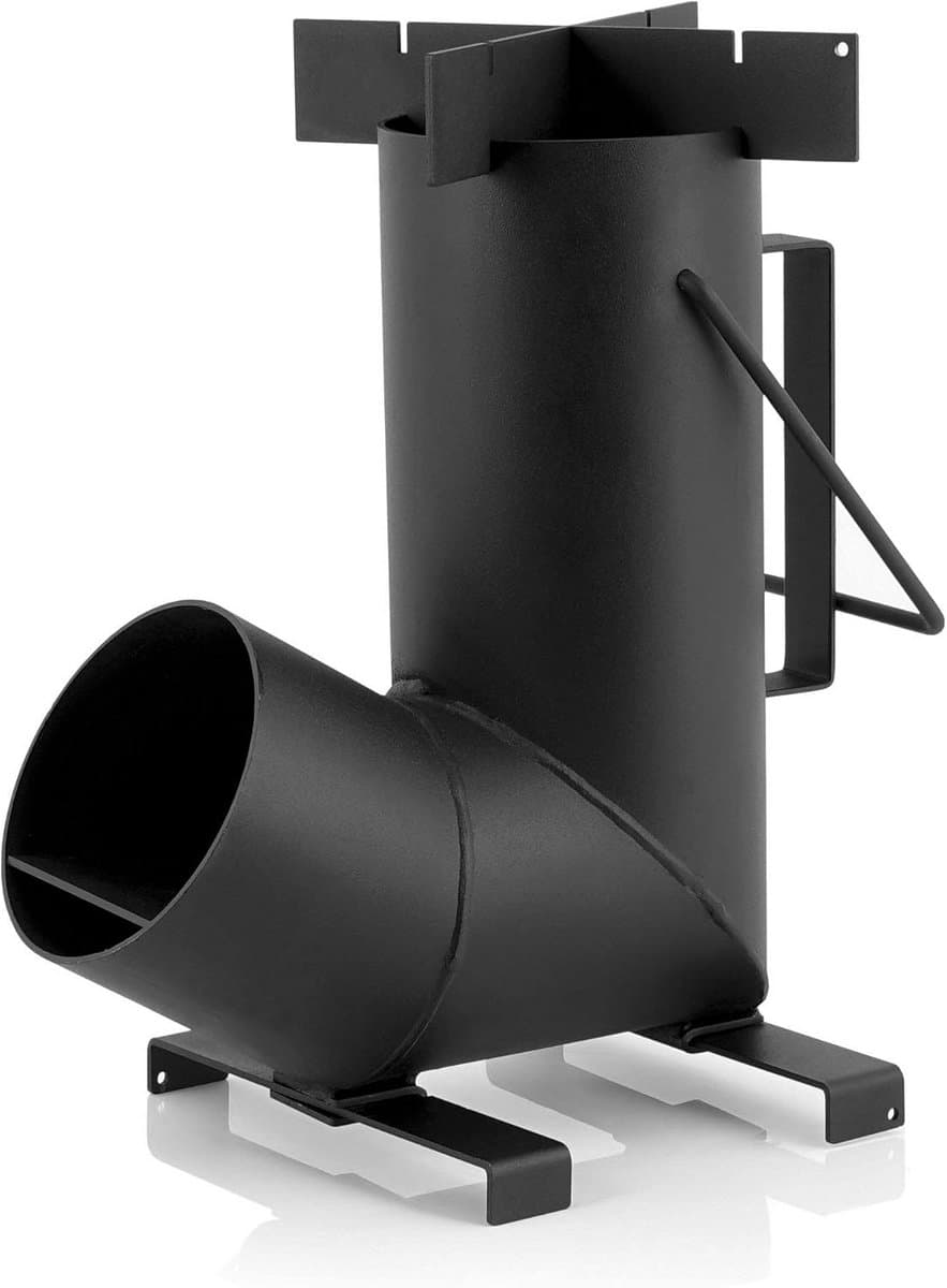 Raketoven van dik Staal: Ideaal voor Dutch Oven, Grillen en Outdoor Koken — afbeelding 1