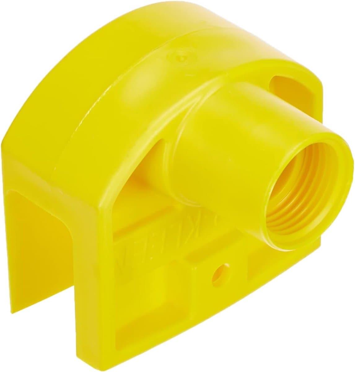 Grasmaaier Reiniger - Onderhoudstool - Gazononderhoud - Klembevestiging - 15x12x7 cm - Geel — afbeelding 1