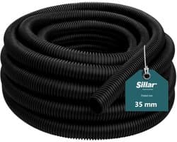 Sillar Stofzuigerslang 35mm - Universele Zuigslang voor Stofzuiger – Flexibele – Op Lengte - 1m