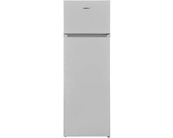Heinner HF-V242SE++ Koel-vriescombinatie 242 L – Low Frost – Mechanische Thermostaat – LED-verlichting – Omkeerbare Deur – Zilver – 5 Jaar Garantie