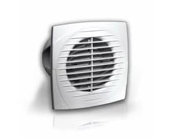 WEHA inbouwventilator met timer Ø100mm 60m3/h (20100201)