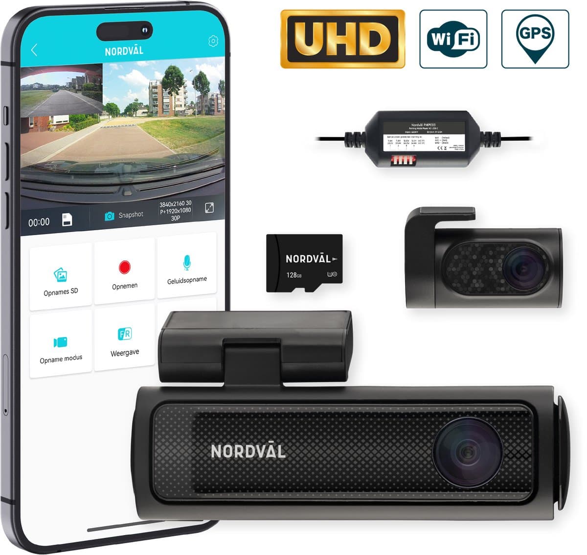 Nordväl DC202-2CH 64GB + PMPC03 — afbeelding 1