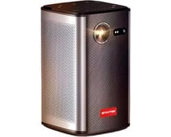 Byintek - P70 - Projector - Beamer - Mini beamer - 960x540dpi - 20W - DLP met automatische focus - WiFi - 300 ANSI Lumens - zwart