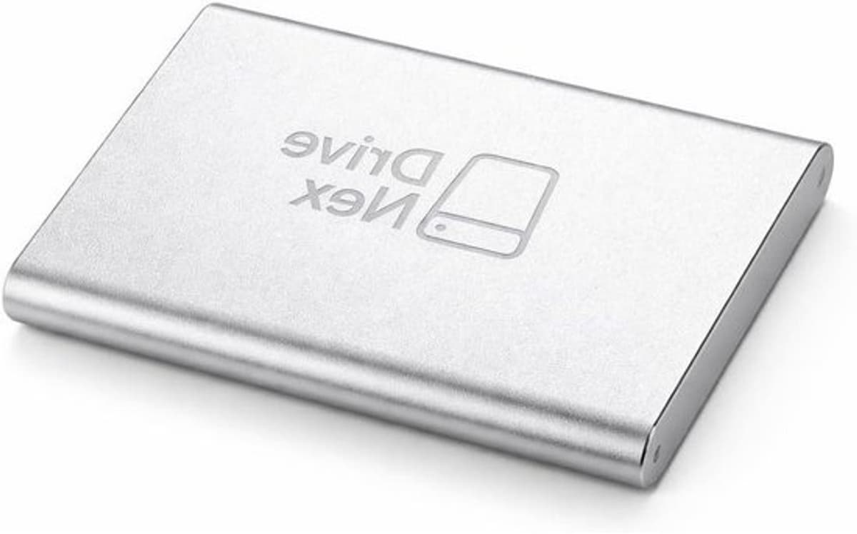 Externe harde schijf - Draagbare SSD - Gegevens opslaan - Plug & Play - 2 Terabyte - Zilver — afbeelding 1
