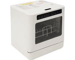 Tafelvaatwasser - Compact model voor 4-6 borden met 4 programma's en LED-display