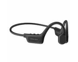 Guardyan® Bone Conduction Headphone – Sport Oortjes Draadloos – Open Ear Hoofdtelefoon – Hardloop Oordopjes – Bluetooth – IPX5 Waterbestendig – Zwart