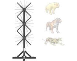 3D Hologram Fan, 3D Holografische Projector Reclame Display, 1X3 Video Wall Voor Menselijke Grootte, Led Hologram Fan Display Animatie Video Projector Apparatuur
