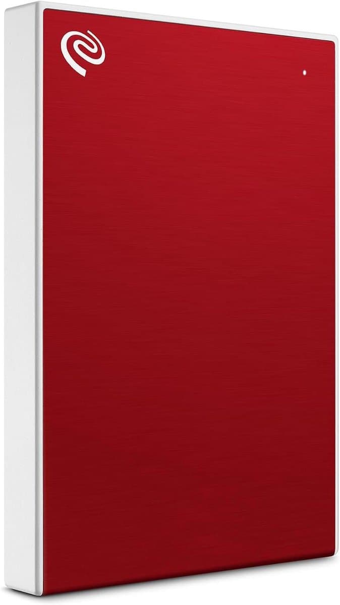 Externe Harde Schijf - Portable Opslag - Bestanden Opslaan - Wachtwoord Beveiliging - 2TB - Rood — afbeelding 1