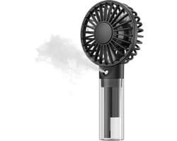 Draagbare vernevelingsventilator - Oplaadbare handventilator met 32 ml watertank - Mini handventilator voor verkoeling tijdens reizen, buitenactiviteiten, make-up en kamperen.