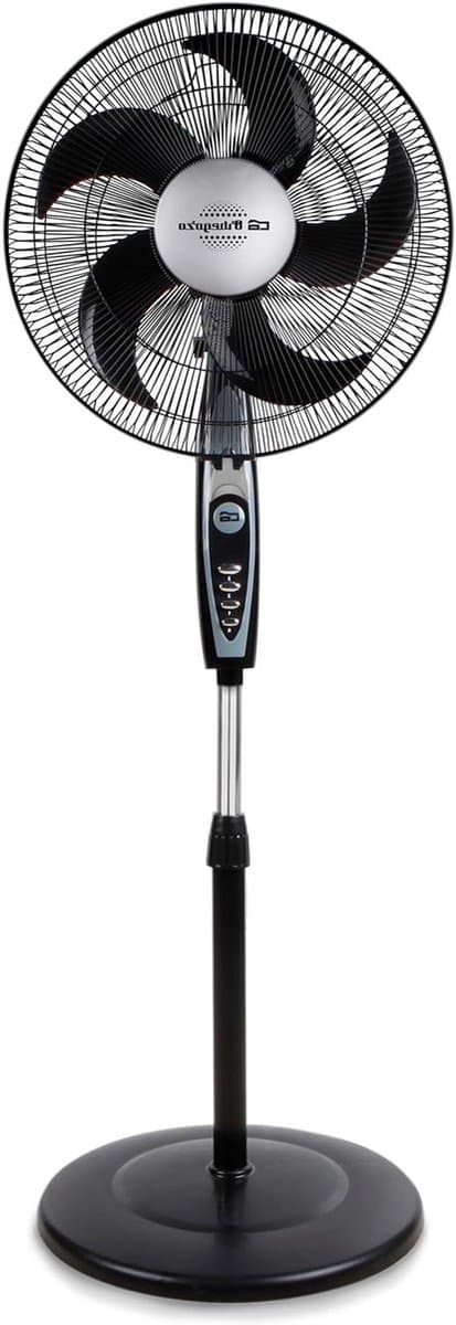Staande Ventilator - Vloer Ventilator - Ruimte Koelen - 5 Bladen - 128 cm Hoog - Meerkleurig — afbeelding 1