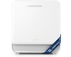 Skoov Mini Vaatwasser met waterreservoir - 5 couverts - 6 wasprogramma's - Extra stil - Kleine smalle vrijstaande afwasmachine - Camping - Wit