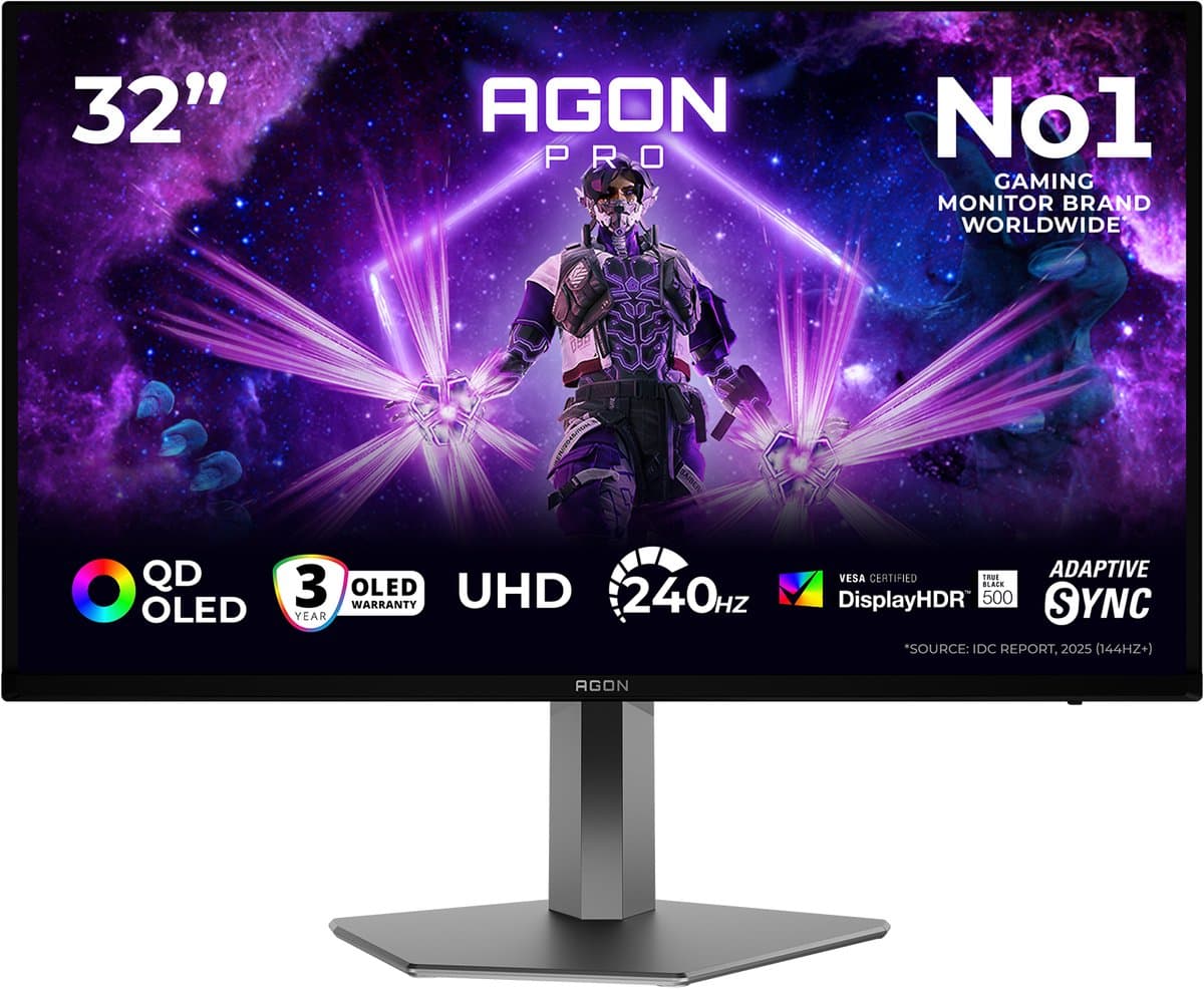 AOC AGON PRO AG326UZD2 31.5'' 4K UHD gaming monitor — afbeelding 1
