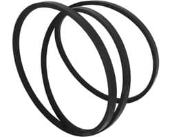 Grasmaaierband - Maaidek riem - Gazon Onderhoud - Duurzaam staaldraad - 88 cm - Zwart