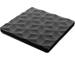 Externe DVD Brander - CD/DVD Speler - Bestanden Branden - USB 3.0 en Type-C - 15cm - Zwart