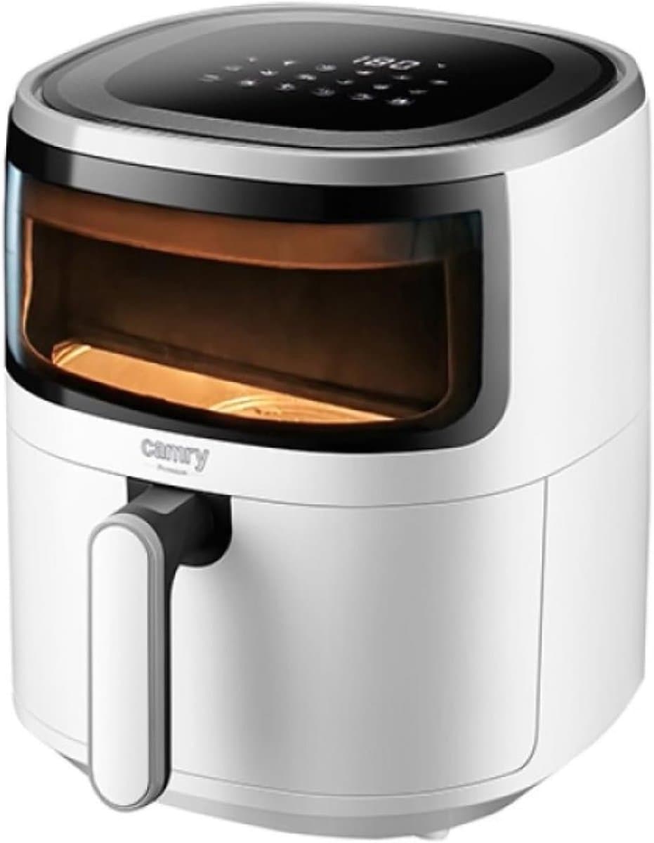 Heteluchtfriteuse - Airfryer Oven - Gezond Koken - Convectie Technologie - 5 Liter - Wit — afbeelding 1