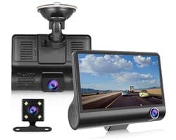 Dailygoody Dash Cam 1080p Groothoek 4 Inch Nachtzicht Bewegingsdetectie Auto