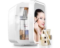 SP® Mini Koelkast - 5L Capaciteit - Minibar - Skincare Koelkast - Wit - 28cm x 19cm x 26cm