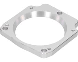 Gasklephuis van aluminiumlegering Geschikt voor, zware dubbele pakking, 7-schroefs gasklephuis Geschikt voor, met 3,6-inch gasklephuis doorvoergat.