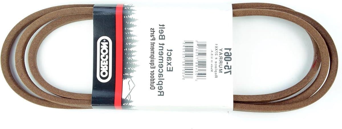Aandrijfriem Grasmaaier - Vervangingsriem Tractor - Gazon Onderhoud - Verpakt Koppeling Type - 1/2" x 95" - Zwart — afbeelding 1