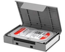 ORICO PHP-35 3,5 inch SATA HDD-behuizing Harde schijf Schijf Beschermhoes (grijs)