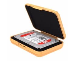 ORICO PHX-35 3,5 inch SATA HDD-behuizing Harde schijf Schijf Beschermhoes (oranje)