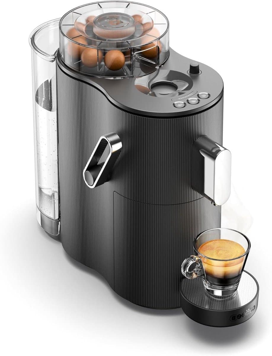 Koffiezetapparaat - Koffieballen Machine - Koffie Zetten - Gepatenteerd Brouwsysteem - 13 Liter - Zwart — afbeelding 1