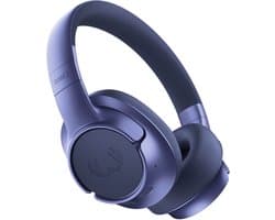 Fresh 'n Rebel Clam Core 2 - Draadloze Bluetooth Koptelefoon met Microfoon - 70 uur Speeltijd - Rijk en helder geluid - Verbind 2 apparaten tegelijk - Personal Sound App - Bekabeld luisteren via USB-C (Berry Red)