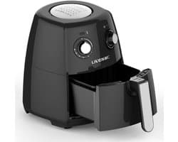 Airfryer - Heteluchtfriteuse - Gezond Koken - Snelle Verwarmings - 2.5 Liter - Zwart