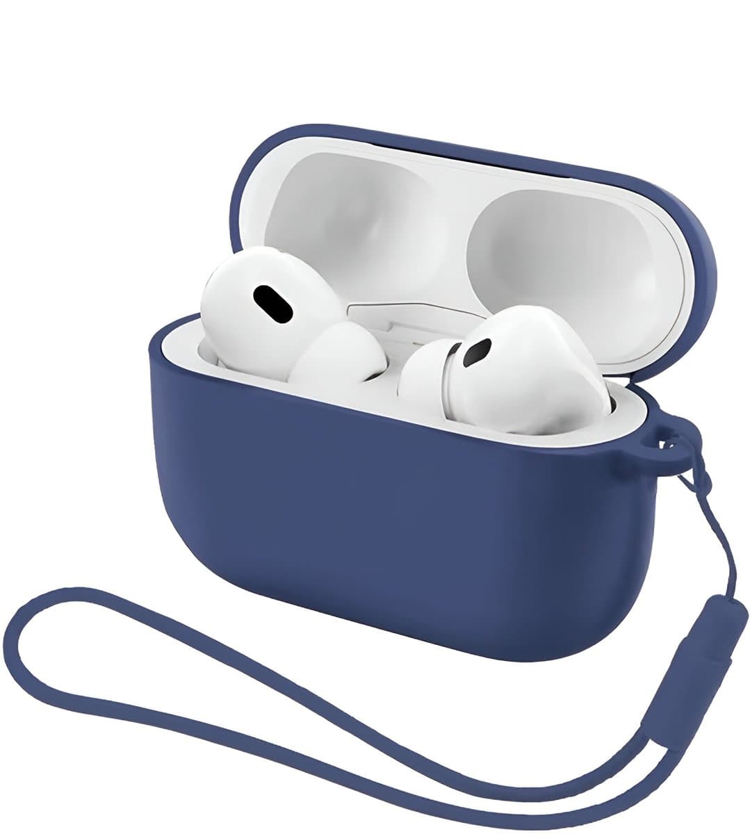 Studio Air® Airpods Hoesje Pro 3 Siliconen Case - Royal Blue - Soepel Airpod Hoesje voor Airpods Pro 3 (model 2025) — afbeelding 1
