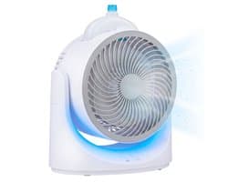 Lomera USB Ventilator - Tafelventilator - Mini Ventilator - Luchtkoeler - Aircooler - Bureau Ventilator - Draagbare Ventilator - LED Verlichting - Koelelement - Handventilator - Desktop Ventilator - Mini Fan - Cooling Fan
