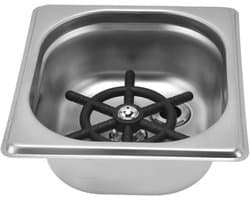 Glazen Spoeler - Bekerwasser Aanrecht - Snel Glazen Reinigen - Automatische Hogedruk - 20 x 18 x 13 cm