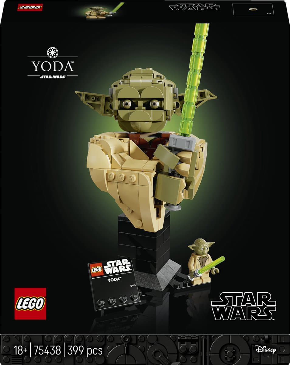 Lego Star Wars 75438 Yoda™ Buste Bouwstenen Multicolor — afbeelding 1