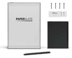 Digitaal notitieboek Paperslate Pack + Grijze hoes + 4 Markeerpunten