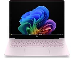 HP OmniBook 7 Laptop Next Gen AI 14-hg0615ndx Copilot+ PC Intel Core Ultra 7 356H 35,6 cm (14") 2K 32 GB LPDDR5x-SDRAM 1 TB SSD Wi-Fi 7 (802.11be) Windows 11 Home Roze