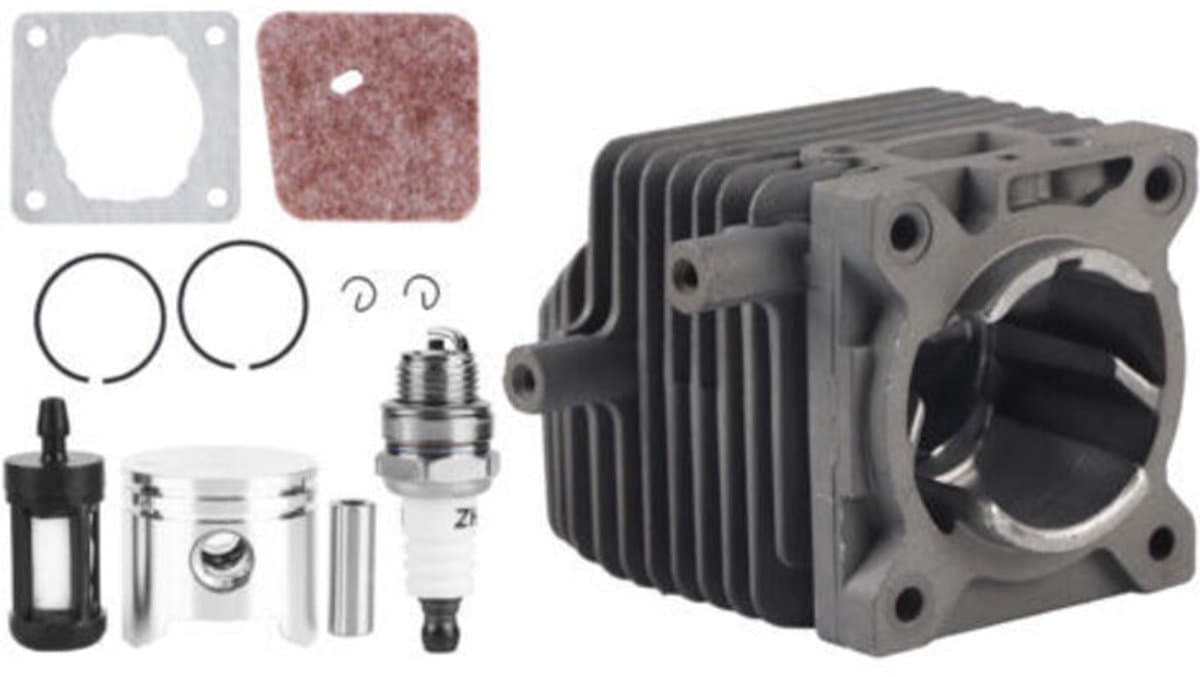 Geschikt voor Stihl FS75 FS80 FS85 HS75 34mm grasmaaier cilindermontage zuigerset — afbeelding 1