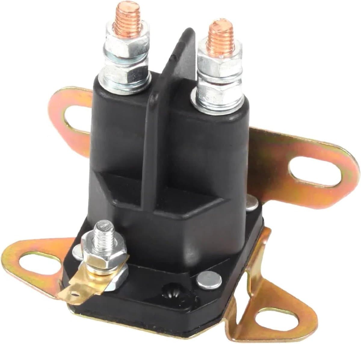 Startrelais Grasmaaier - Magnetische Schakelaar - Motor Starten - Universeel 12V 100A - 10 x 5 x 5 cm - Zwart — afbeelding 1
