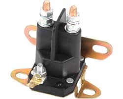 Startrelais Grasmaaier - Magnetische Schakelaar - Motor Starten - Universeel 12V 100A - 10 x 5 x 5 cm - Zwart